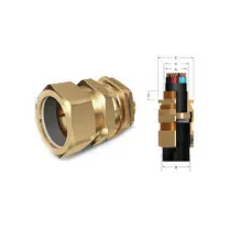 FORT BRASS CABLE GLAND WITH ARMOR CW SERIES