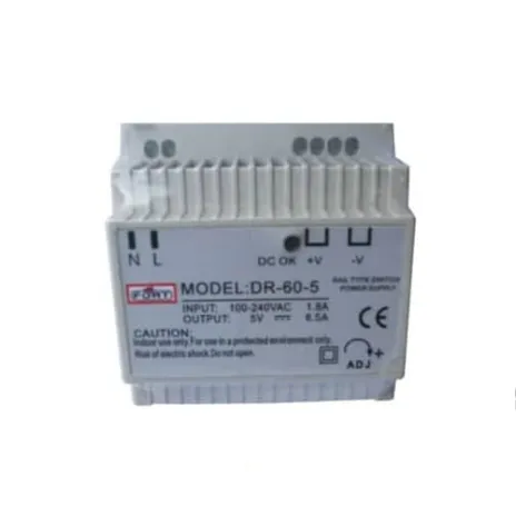 POWER SUPPLY AC TO DC FORT DIN RAIL TYPE DR-30/60-12 / 12 VDC / 2-5A 1 dr_30_60_5_24